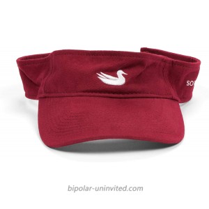 Southern Marsh Visor Maroon with White 0 at  Men’s Clothing store