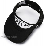 Sports Sun Visors Adjustable Cap Running Tennis Golf Lightweight Breathable Summer Sports Visor Hat for Women Men with Adjustable StrapBlack
