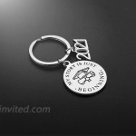 2021 Graduation Gift - My Story Is Just Beginning Inspirational Keychain College High School Graduation Gifts for Her Him Grad Gifts for Women Men Boys Girls Daughter Son Graduates at Women’s Clothing store