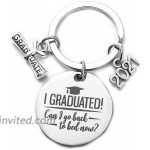 6 Pieces Graduation Party Supplies Class of 2021 Graduation Gifts Keychain Graduate Keychain for Him Her Women Key Chain Gift Men Jewelry High School College Senior Grad Gifts at Women’s Clothing store