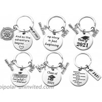 6 Pieces Graduation Party Supplies Class of 2021 Graduation Gifts Keychain Graduate Keychain for Him Her Women Key Chain Gift Men Jewelry High School College Senior Grad Gifts at  Women’s Clothing store
