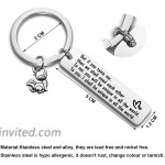 bobauna Fox Keychain The Little Prince Quotes If You Tame Me Then We Shall Need Each Other Gift For Couple Best Friends fox tame keychain at Men’s Clothing store