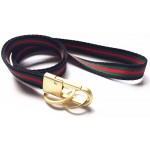 Classical Stripe Neck Lanyard Golden Heavy Duty Car Keychain with Soft WebbingMulti Color at Women’s Clothing store