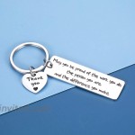 Coworker Employee Appreciation Gift Keychain from Colleague Friend Boss Goodbye Farewell Motivation Present Boss Day Christmas May You Be Proud of the Work You Do Keyring Thank You Retirement Jewelry at Women’s Clothing store