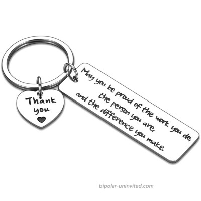 Coworker Employee Appreciation Gift Keychain from Colleague Friend Boss Goodbye Farewell Motivation Present Boss Day Christmas May You Be Proud of the Work You Do Keyring Thank You Retirement Jewelry at  Women’s Clothing store