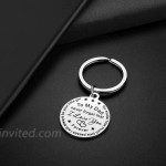 Dad Gifts from Daughter - To My Dad Keychain Christmas Gifts Birthday Valentine's Day Gifts Father's Day Gifts for Dad From Daughter at Women’s Clothing store