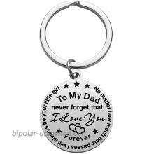 Dad Gifts from Daughter - To My Dad Keychain Christmas Gifts Birthday Valentine's Day Gifts Father's Day Gifts for Dad From Daughter at  Women’s Clothing store