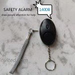 Defense Keychain for Women Set Safety Key Chains Women Set Portable Protection Keychain for Women Self Keychain with Window Breaker Non-Touch Door Opener touch screen Wrist Strap Tassel and Alarm. at Men’s Clothing store