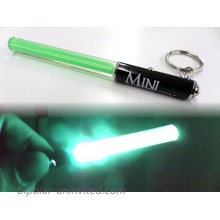 GREEN Mini Light Saber Keyring Party Clubs Light Sticks LED dance Jedi parties V. Cool RED GREEN Or PINK GREEN …