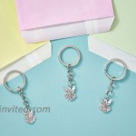 Guardian Angel Keychains Funeral Favors 3 In Silver 60 Pack at Men’s Clothing store
