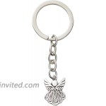 Guardian Angel Keychains Funeral Favors 3 In Silver 60 Pack at Men’s Clothing store