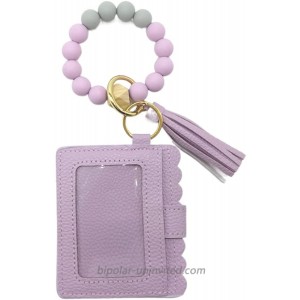 Keychain Bracelet KLLENAKIY Tassel Key Chain Wristlet Ring Circle Bangle Style 3 purple at  Women’s Clothing store