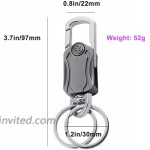 Keychain for Women Men with Bottle Opener Key Ring with Metal Key Holder Multi-Use as Cell Phone Stand Box Cutter and Gyroscope at Women’s Clothing store