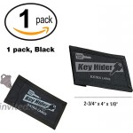 Lucky Line Key Hider Pouch Velcro Nylon Adhesive Extra Large 91301