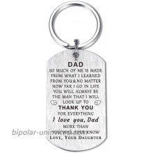 Mom Dad Keychain Gifts from Son Daughter I Love You Alway Thank You Birthday Christmas Wedding Anniversary Thanksgiving at  Women’s Clothing store