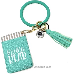 Mom Gifts - Mama Bear Keychain Wallet Wristlet - Gift Idea Christmas Birthday