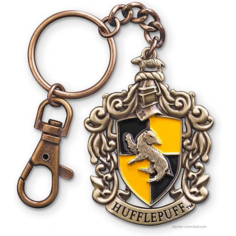 The Noble Collection Hufflepuff Crest Key Chain