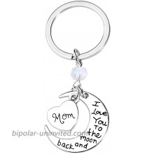 Wareon Mothers Day Gifts for Mom Gifts for Women Inspirational Keychain Birthday Gifts for Mother from Daughter Son at  Women’s Clothing store