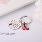 Wizard of Oz Tinman Inspired Gifts - A Heart is Judged by How Much You are Loved by Others Keychain Cosplay Dorothy Jewelry Ruby Slippers Tin Man Key Chain Gifts for Fans Collectors Friends at Men’s Clothing store
