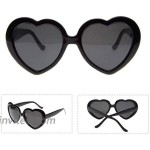 2 Pairs Heart Effect Diffraction Glasses - See Hearts! - Unisex Adults Raves Music Festivals Glasses Special Effect