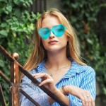 3 Pieces Heart Shape Sunglasses Rimless Sunglasses for Valentine Mardi Gras Summer Party Pink Yellow Blue
