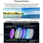 Anooma Polarized Sunglasses for Women Men UV400 Protection TAC Lens TR90 Ultralight Frame A001 Tortoise Shell Frame Mercury Lens