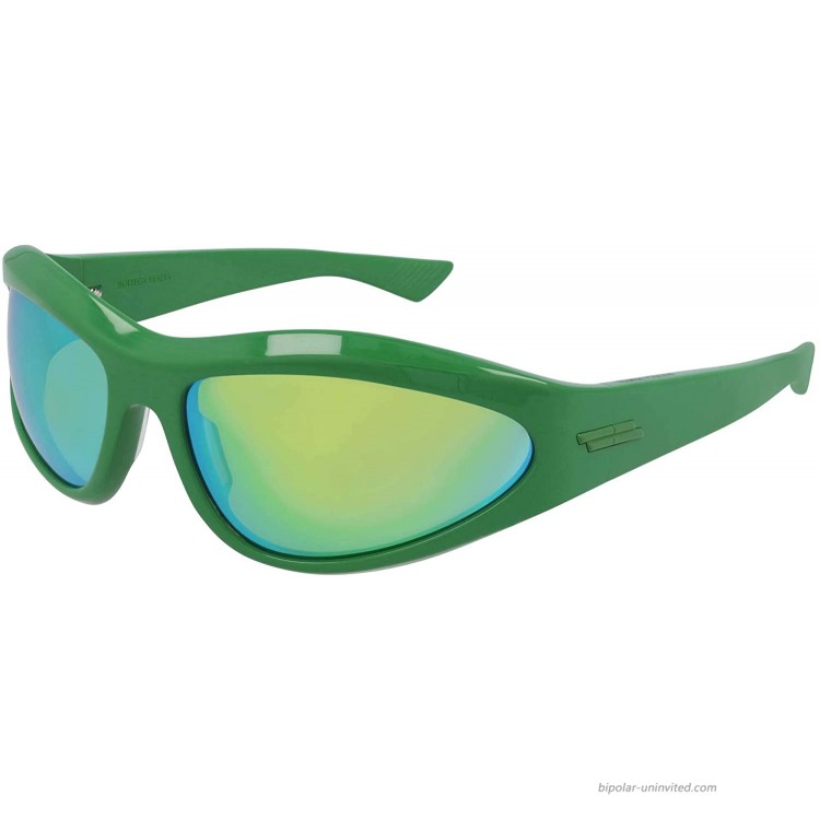 Bottega Veneta BV1077S Green Green 68 18 120 women Sunglasses at Women’s Clothing store