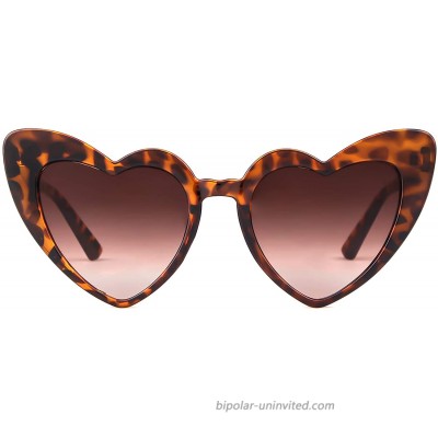 Clout Goggle Heart Sunglasses Vintage Cat Eye Mod Style Retro Kurt Cobain Glasses