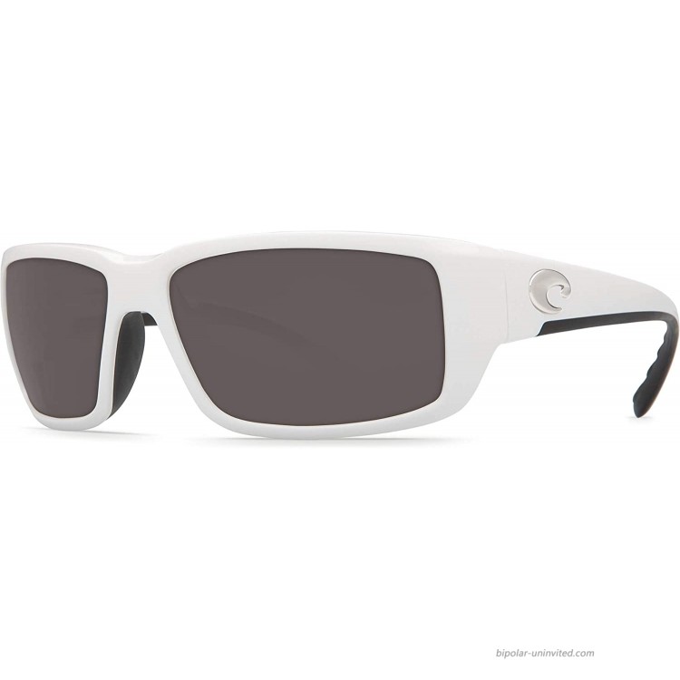 Costa Del Mar Fantail Sunglasses White 580P Grey Lens