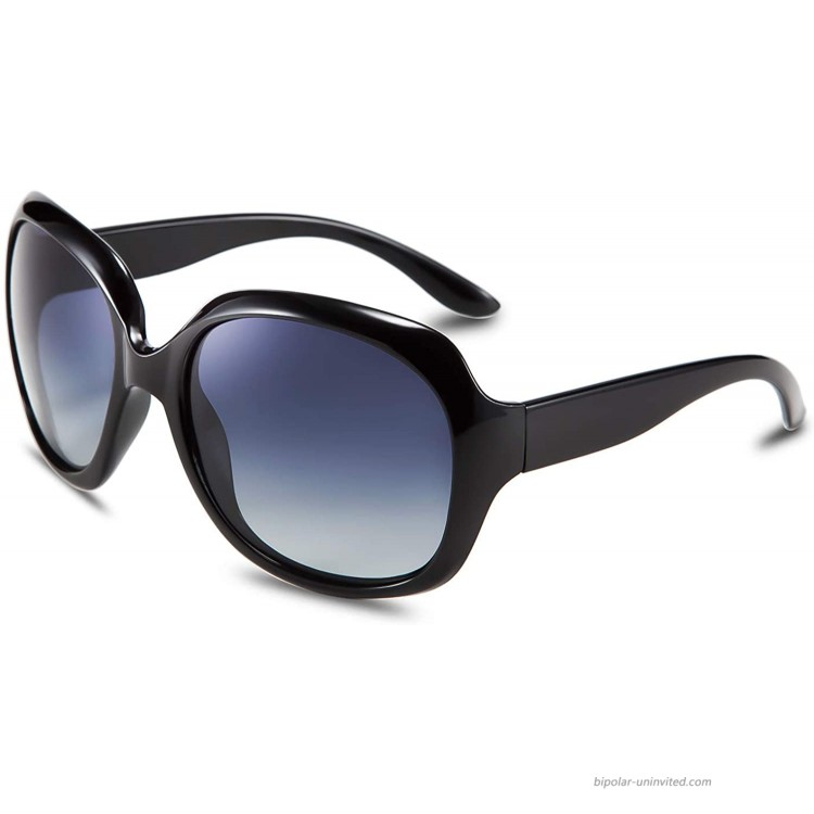 FEISEDY Fashion Oversized Polarized Women Sunglasses TAC Lenses B2434