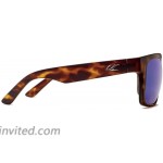 Kaenon Burnet XL Sunglasses Matte Tortoise Gun Ultra Coastal Green