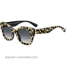 Kate Spade New York Women's Jalena Cat-Eye Sunglasses BKGDTBCQN 49 mm