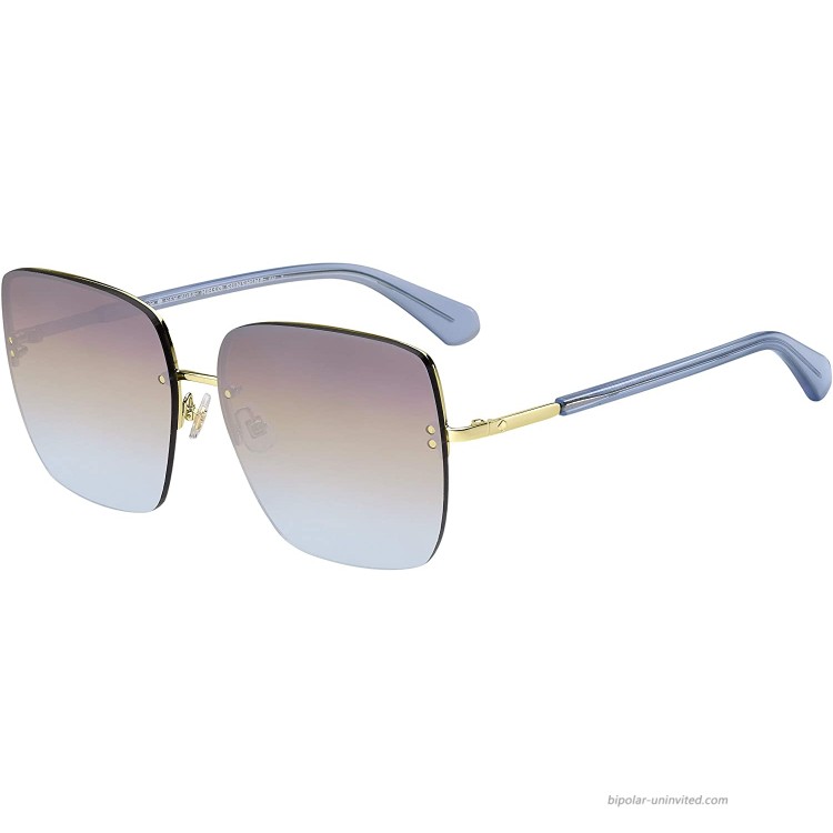 Kate Spade New York Women's Janay Rimless Sunglasses Blue 61 mm