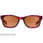 Native Eyewear Highline Polarized Sunglasses Maple Tort and Sand Frame Brown Lens 53 mm