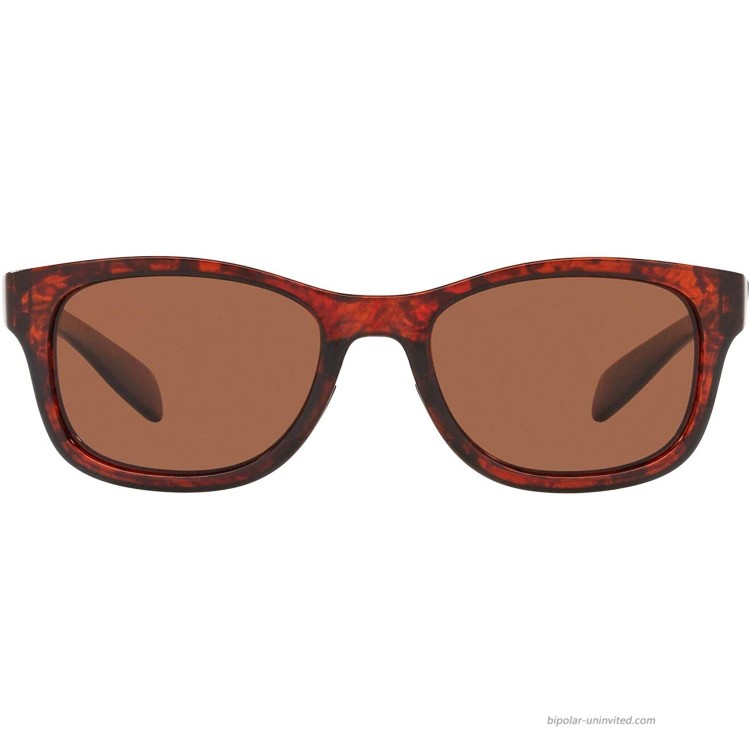Native Eyewear Highline Polarized Sunglasses Maple Tort and Sand Frame Brown Lens 53 mm