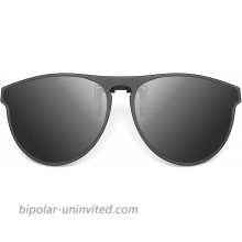 Polarized Clip on Sunglasses Women & Men UV protection Anti-Glare Driving Glasses Flip Up over Prescription Glasses