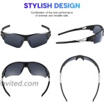 Polarized Sports Sunglasses for Men Women Youth Baseball Cycling Fishing Running TAC Glasses