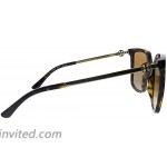 Tory Burch 55 mm TY7146 Square Sunglasses Dark Tortoise One Size