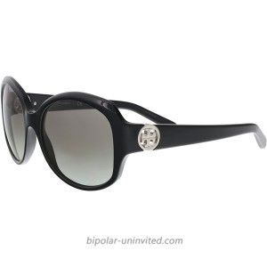 Tory Burch TY7085 - 105811 Sunglasses Black Frame 55mm w Grey Gradient Lens