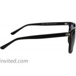 Tory Burch TY7106 Sunglasses 17091H-57 - Black Frame Blue Gradient Polar TY7106-17091H-57