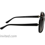 Tory Burch TY7133U Sunglasses 170913-57 - Women's Black Frame Brown Gradient TY7133U-170913-57