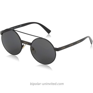 Versace Sunglasses Black Frame Grey-Black Lenses 52MM