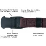 1.25 Inch Elastic Stretch Belt with Adjustable Buckle Unisex at Men’s Clothing store