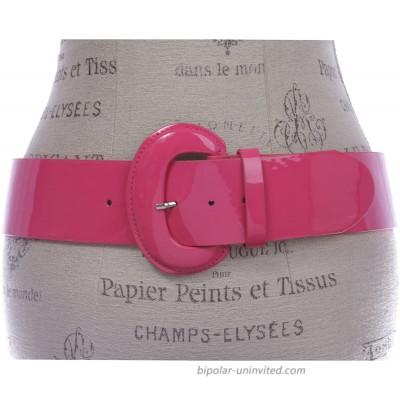 2 1 4 Women's Wide Contour Patent Leather Belt at  Women’s Clothing store