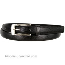 7045 Women's Skinny Lizard Embossed Leather Casual Dress Belt at  Women’s Clothing store
