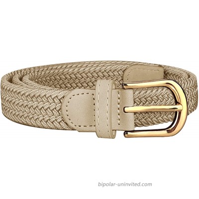 Belts Women Ladies Woven Elastic Belt Skinny Womens Belts for Jeans and Dress at  Women’s Clothing store