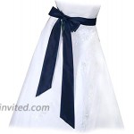 Bridal Wedding Sash Belt in 10 colors Navy