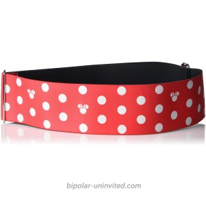 Buckle-Down Women's Cinch Belt Minnie Mouse Polka Dot Red White 23 to 42 Inch at  Women’s Clothing store