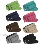 Casual Suede Leather Belt Strap for Women 1 1 2 Wide at Women’s Clothing store