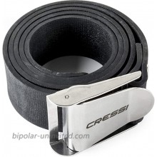 Cressi Quick-Release Elastic Belt w Metal Buckle Black TA626010